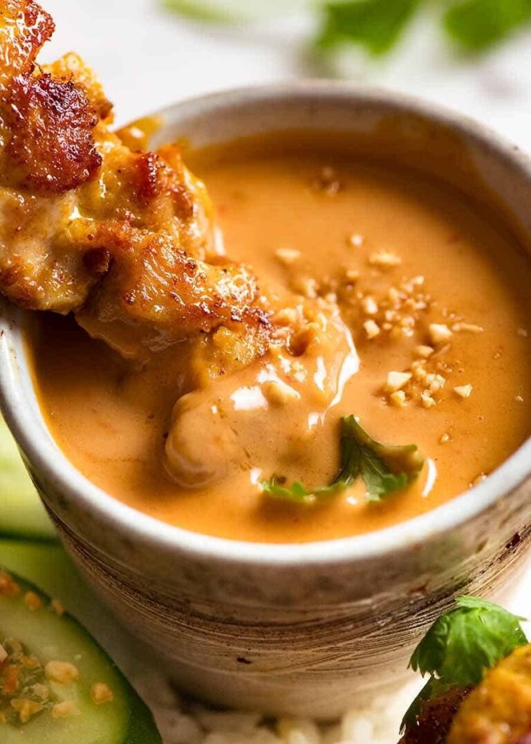 Thai Chicken Satay With Peanut Sauce RecipeTin Eats