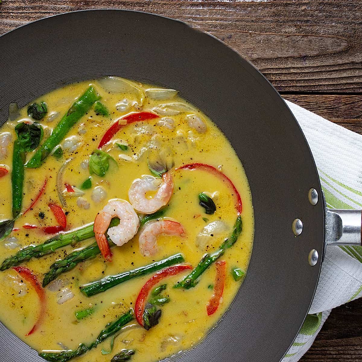 Thai Green Curry Shrimp Seasons And Suppers