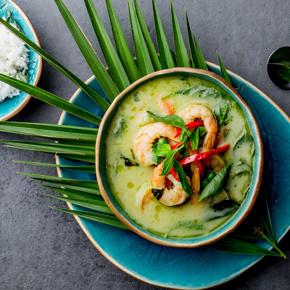 Thai Green Prawn Curry Recipe How To Make Thai Green Prawn Curry Licious
