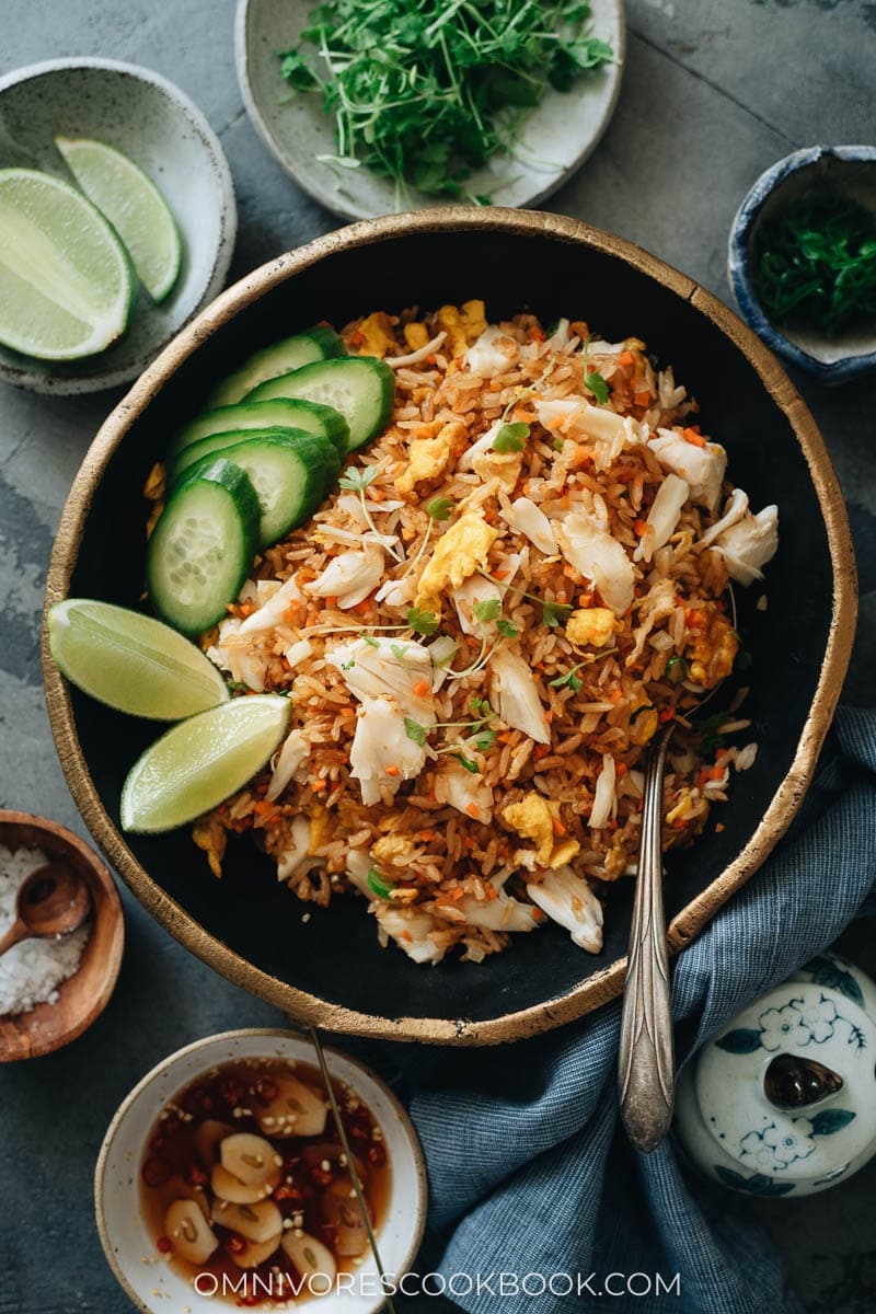 Thai Style Crab Fried Rice Omnivore s Cookbook
