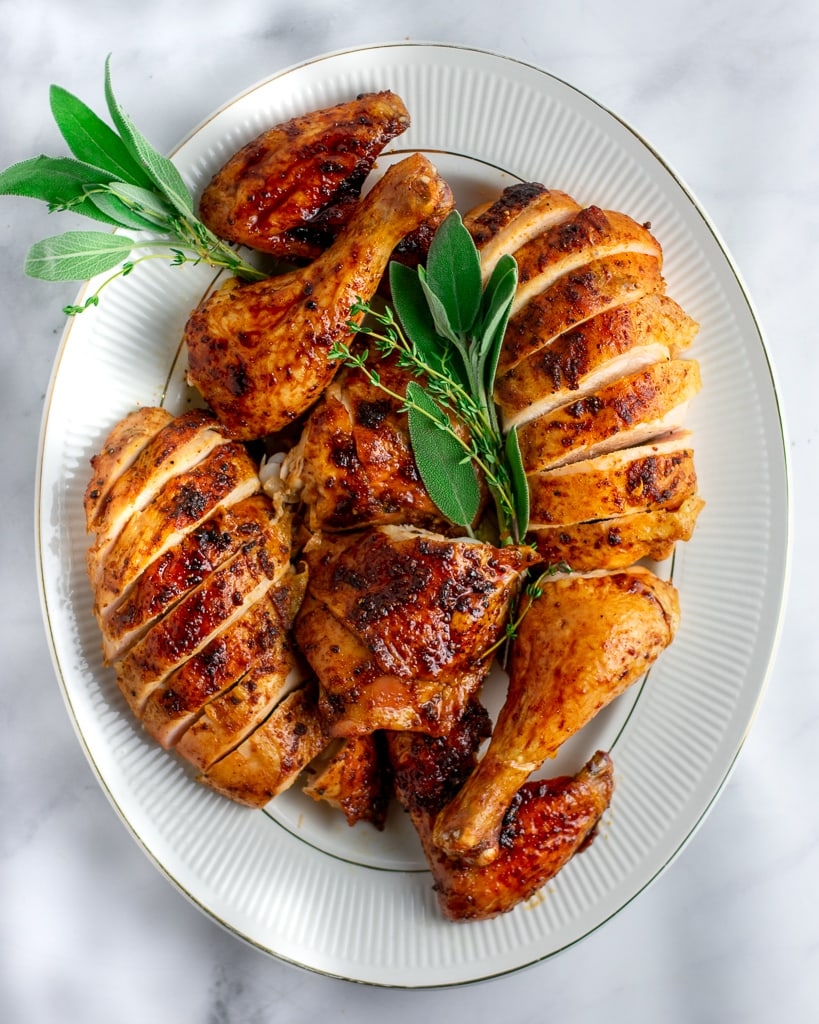 Thanksgiving Roast Chicken American Home Cook