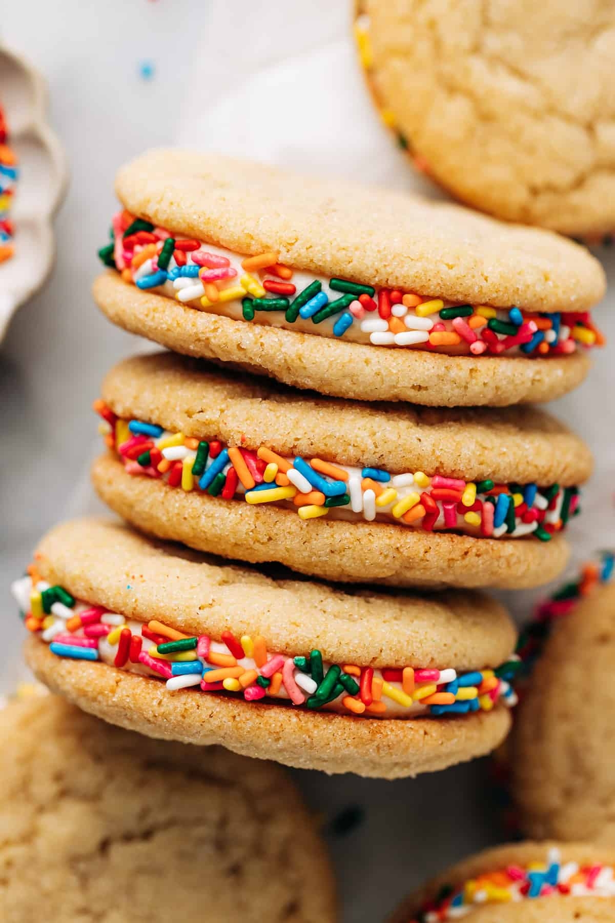 The Best Cookie Sandwiches with Buttercream Filling Baked Ambrosia