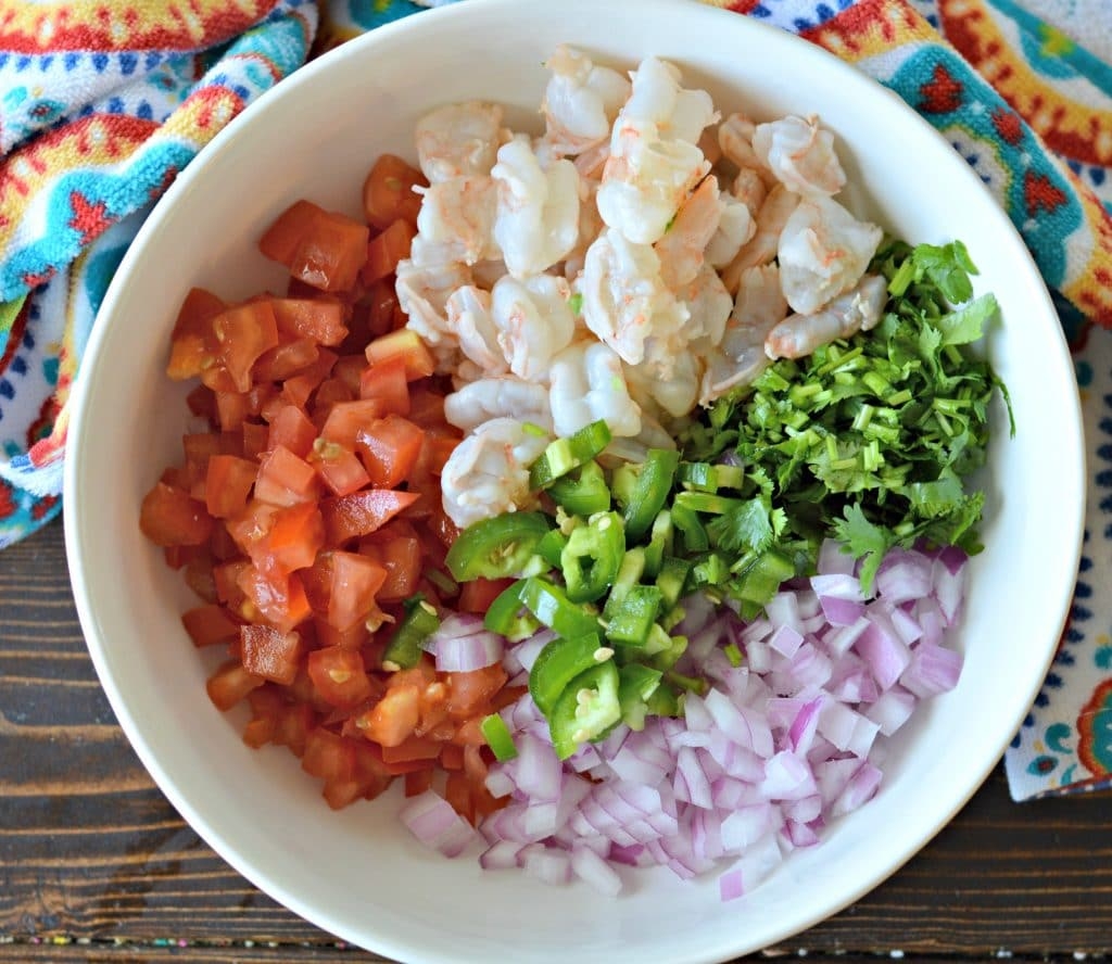 The Best Ever Mexican Style Shrimp Ceviche Recipe With Fresh Ingredients