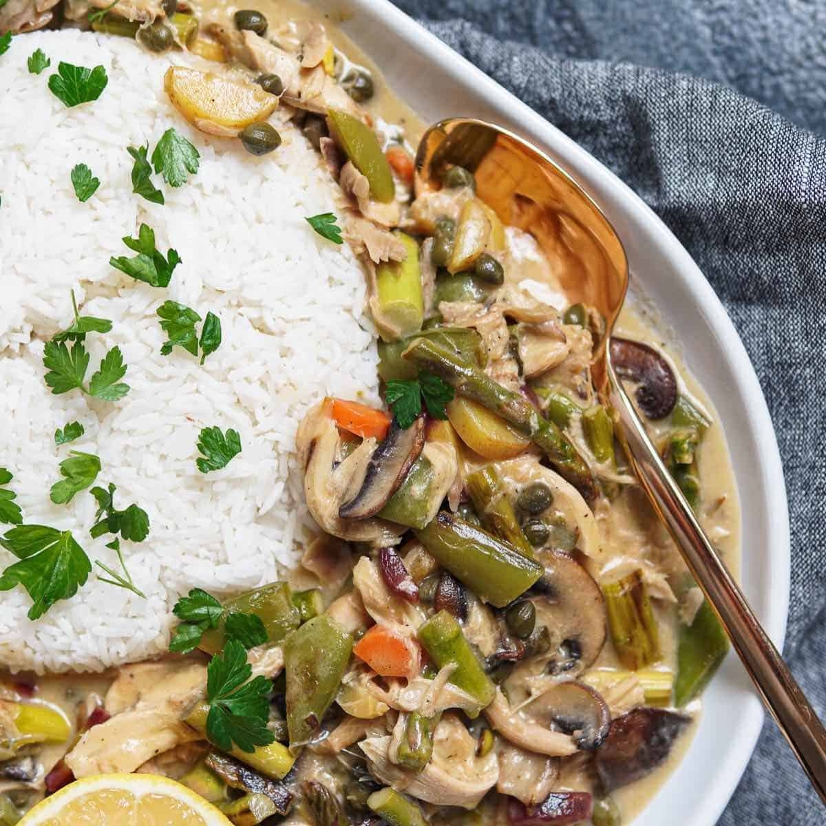 The BEST German Chicken Stew H hnerfrikassee Dirndl Kitchen