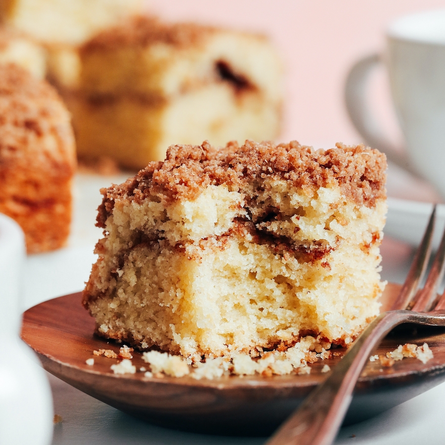 The BEST Gluten Free Coffee Cake 1 Bowl Minimalist Baker