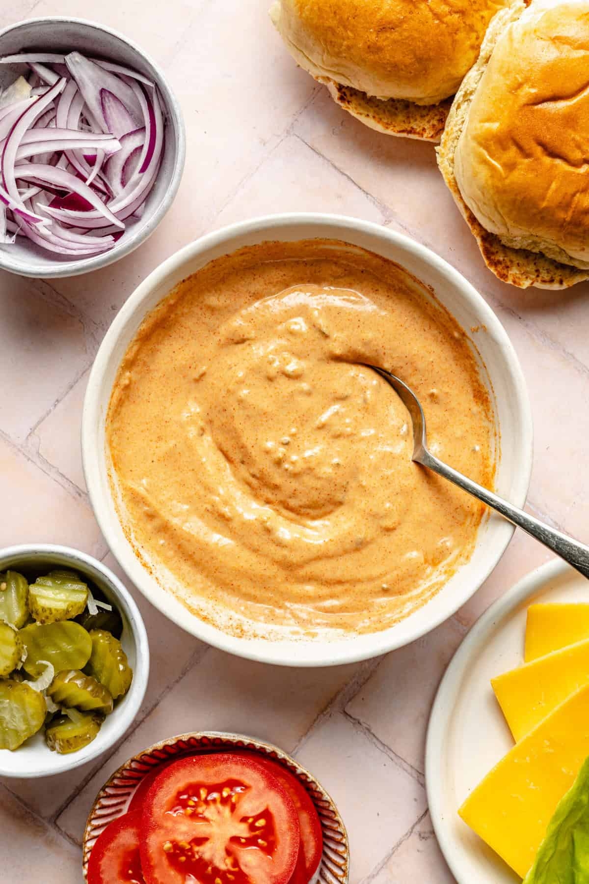 The Best Homemade Burger Sauce All The Healthy Things