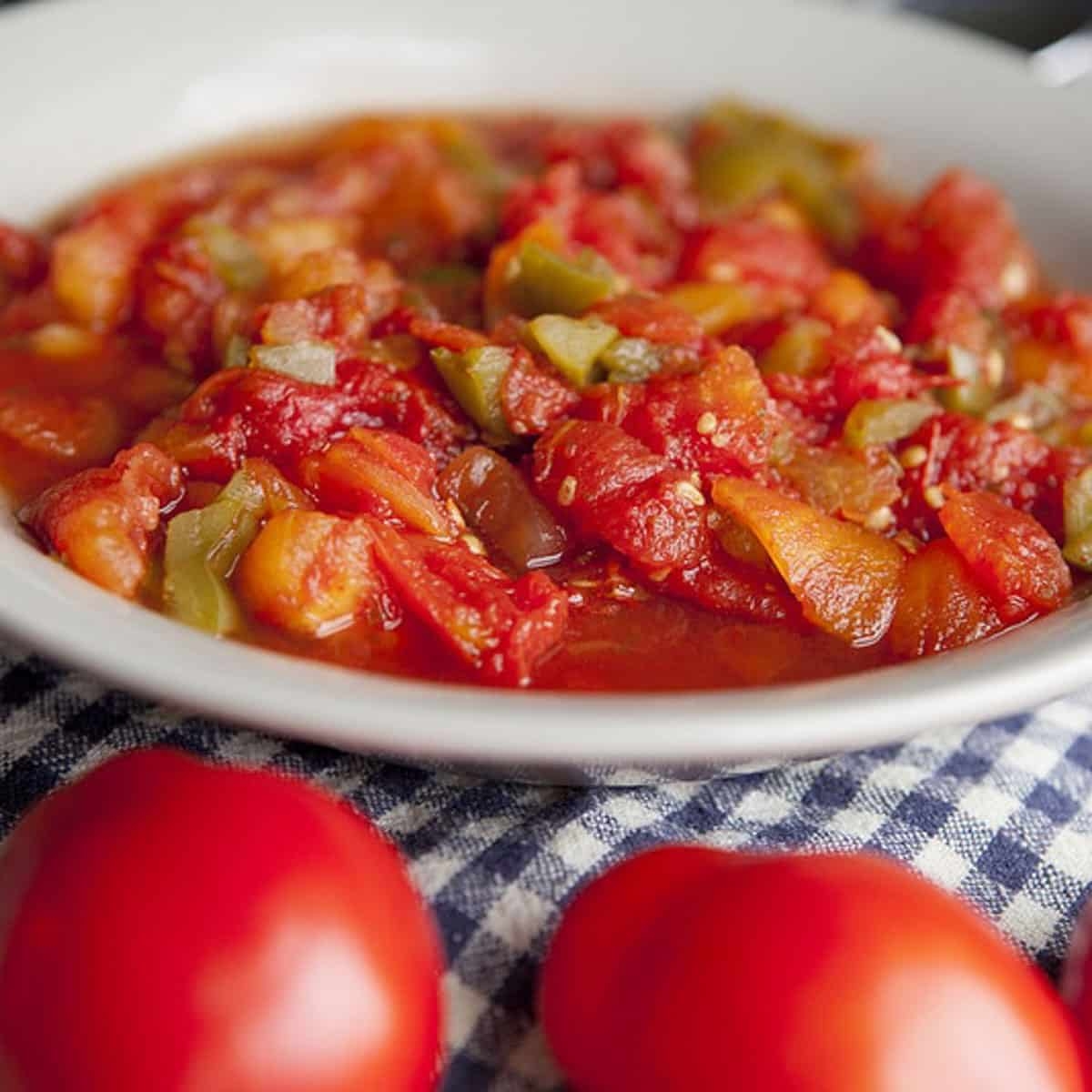 The Best Stewed Tomatoes Ever Easy Homemade Recipe