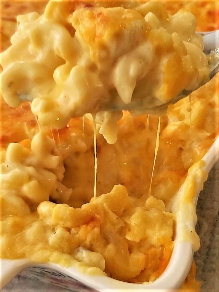 The Creamiest Gluten Free Baked Macaroni And Cheese Let Them Eat Gluten Free Cake