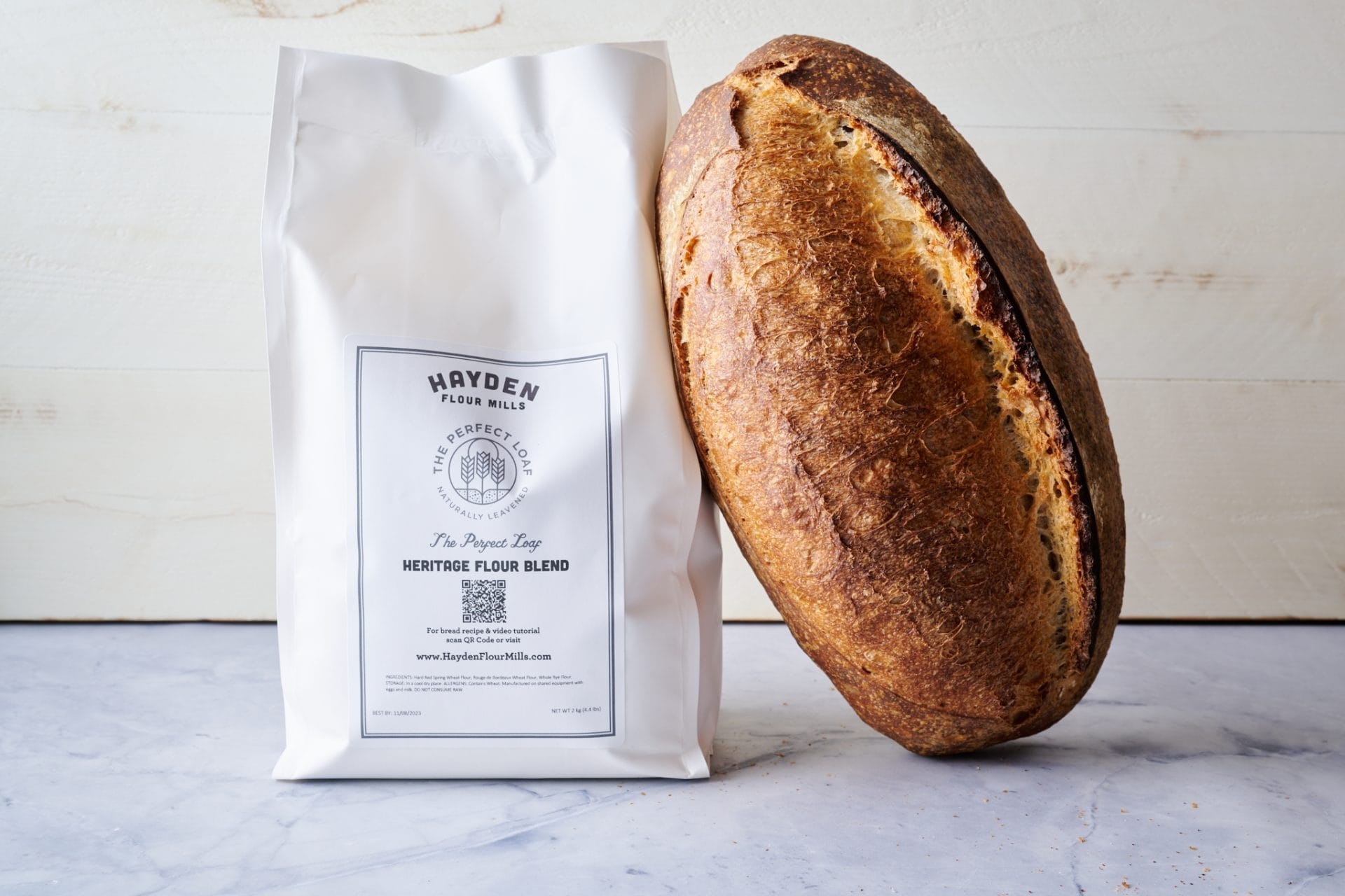 The Perfect Loaf X Hayden Flour Mills Custom Bread Flour Blend with Recipe The Perfect Loaf