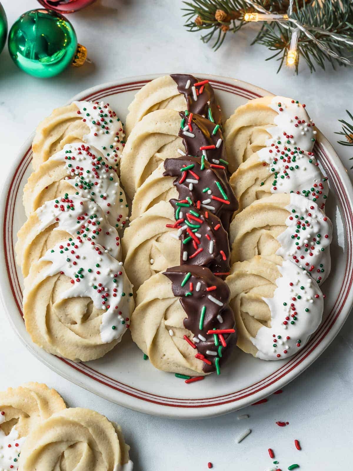 Traditional Danish Butter Cookies Recipe Blue Tin Biscuits Cookin With Mima