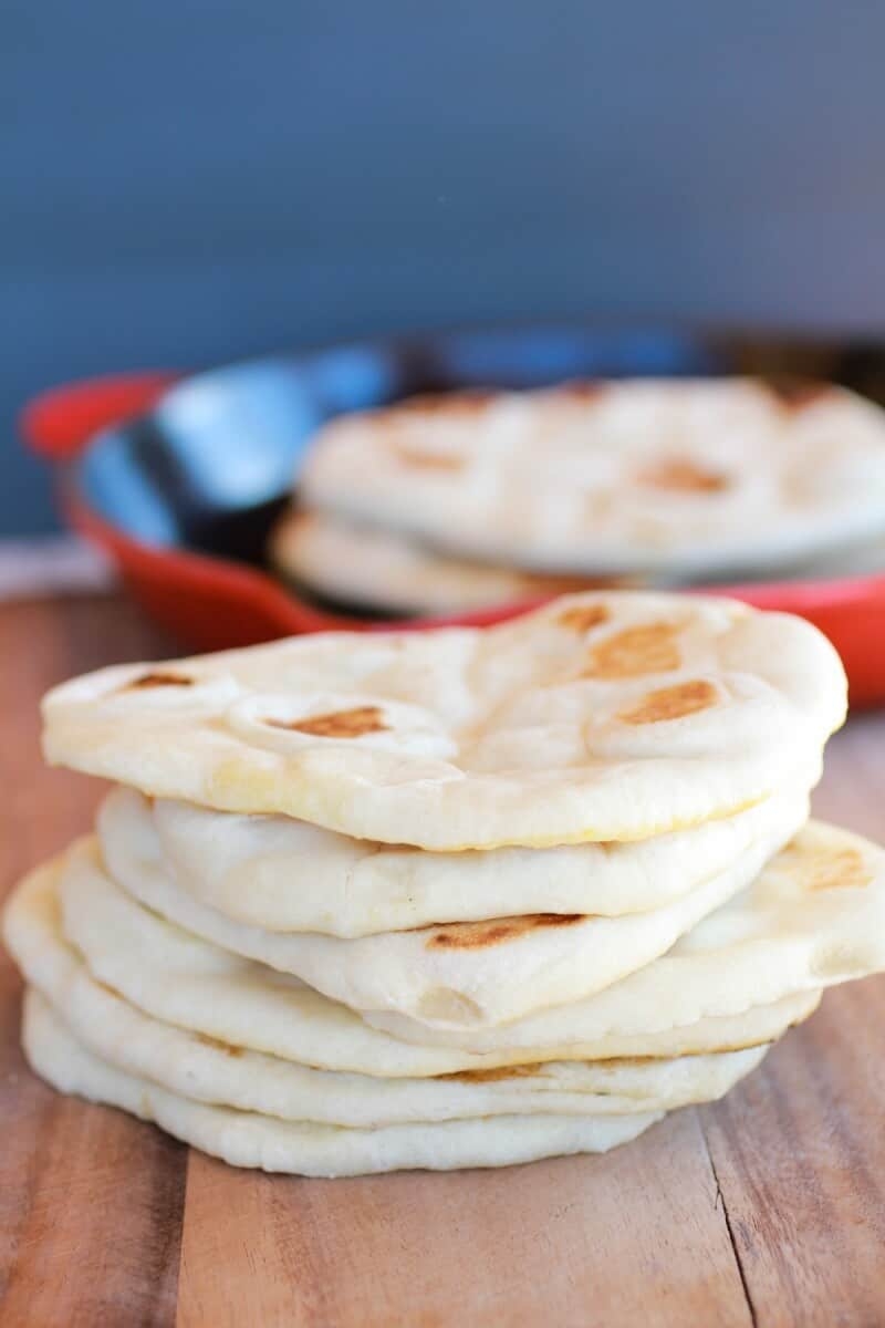 Traditional Greek Pita Bread Half Baked Harvest
