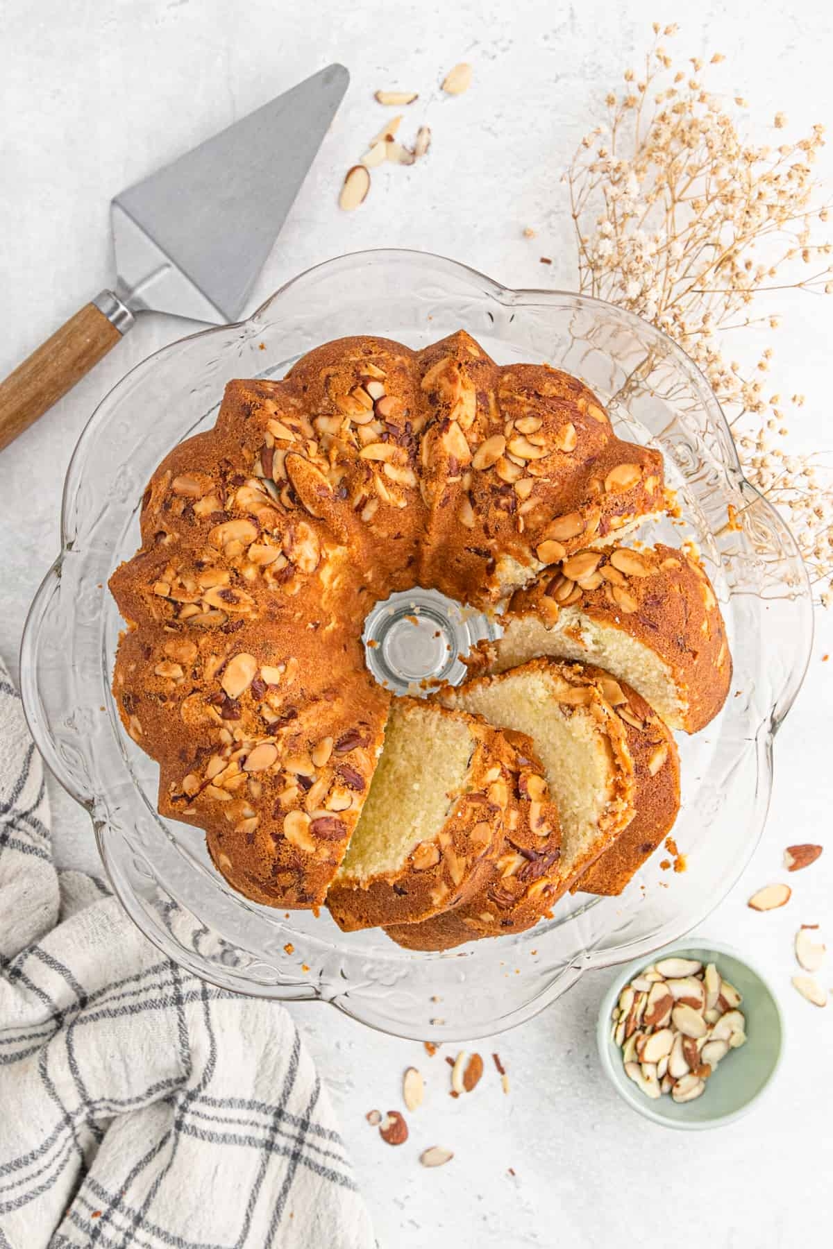 Triple Flavored Almond Pound Cake Grandbaby Cakes