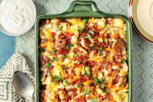 Twice Baked Potato Casserole
