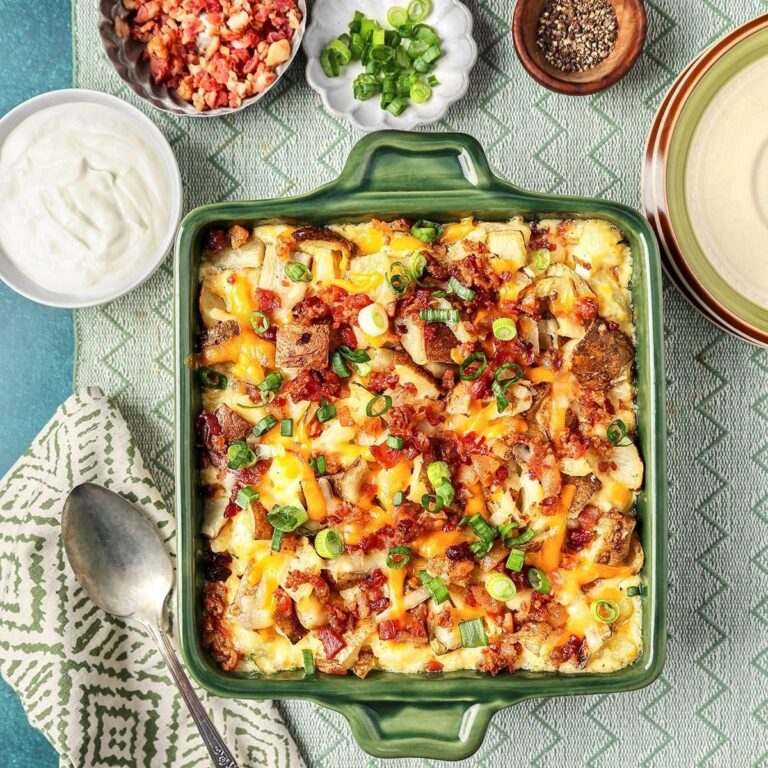 Twice Baked Potato Casserole