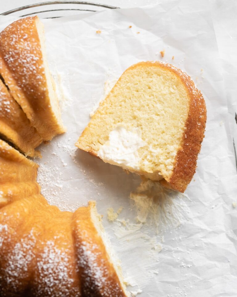 Twinkie Cake Browned Butter Blondie