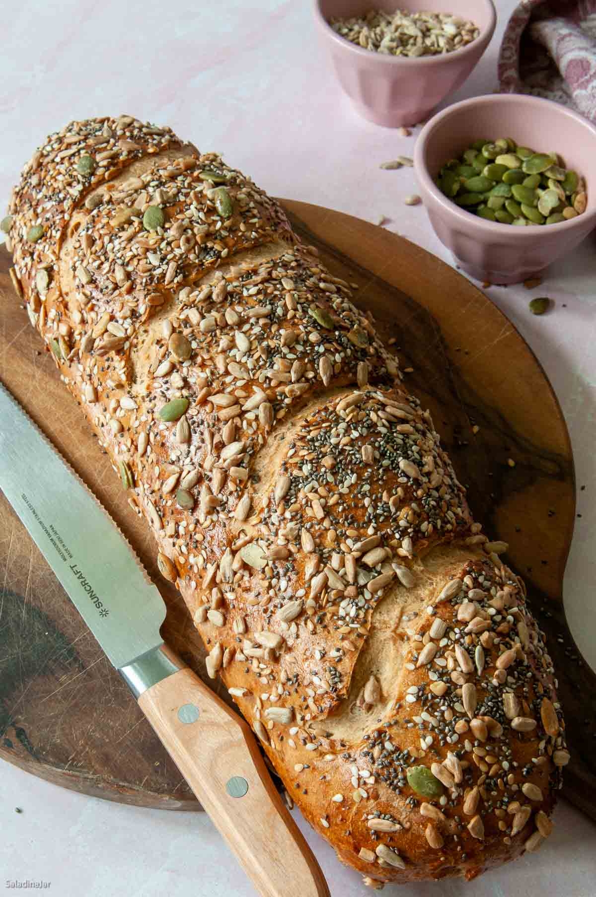 Unique Sprouted Wheat Bread Machine Recipe With Seeds