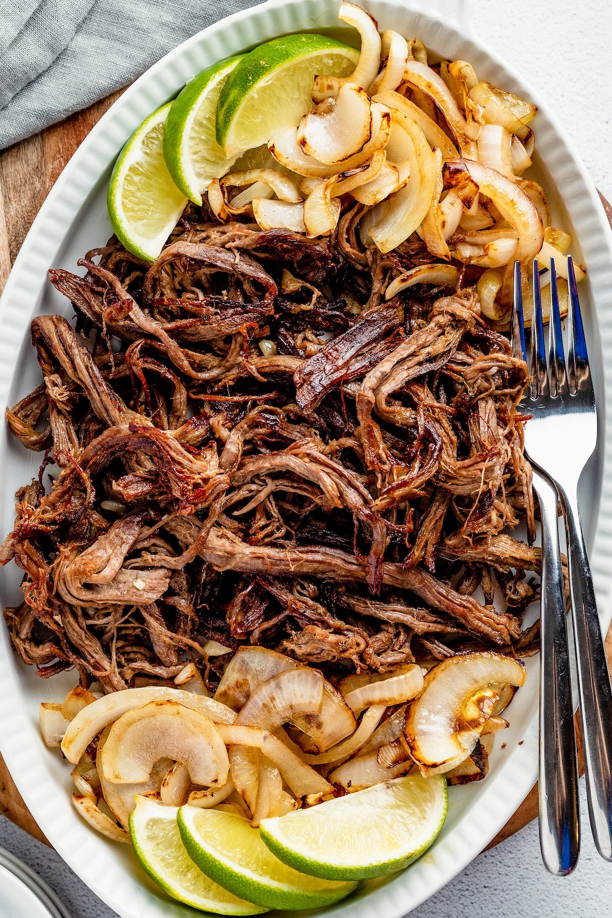 Vaca Frita Crispy Shredded Beef The Novice Chef