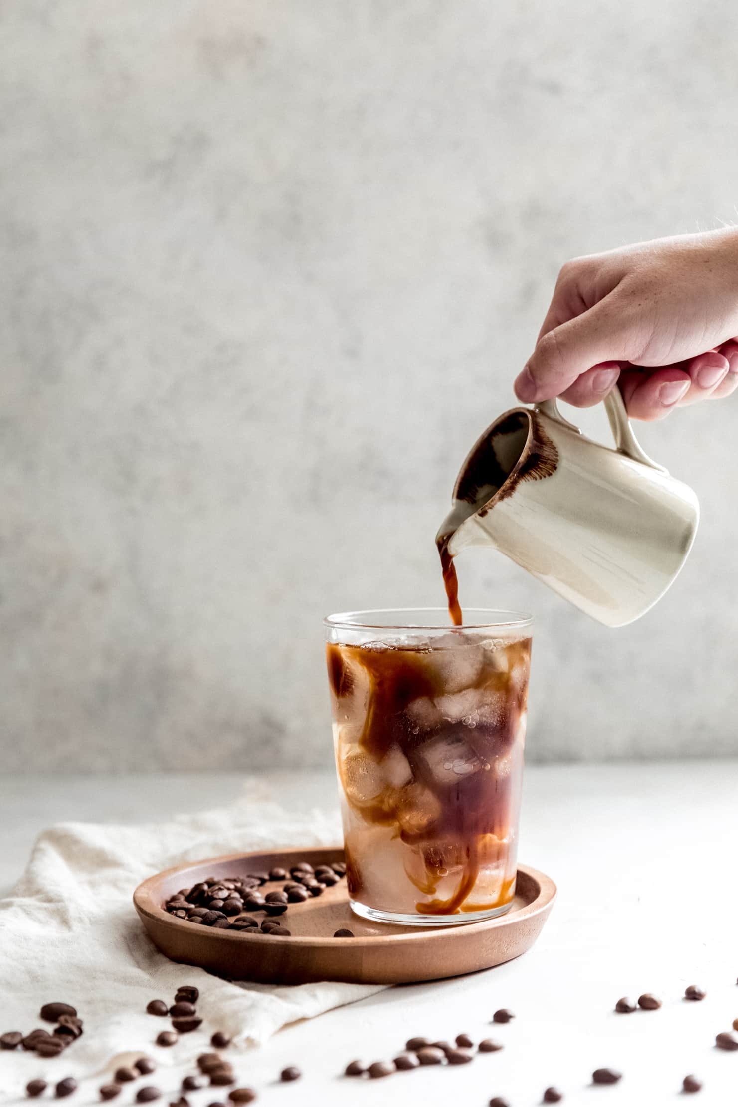 Vanilla Iced White Americano Basil Bay