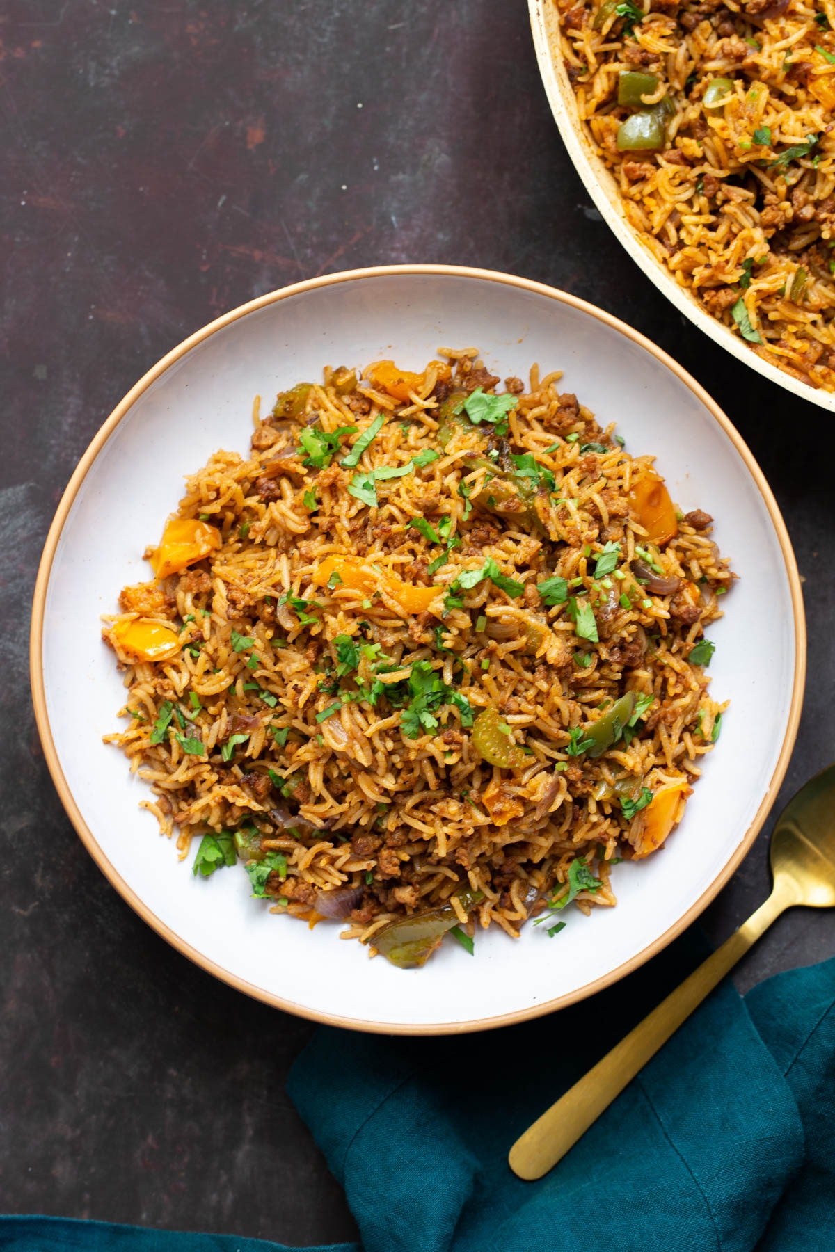 Vegan Cajun Dirty Rice