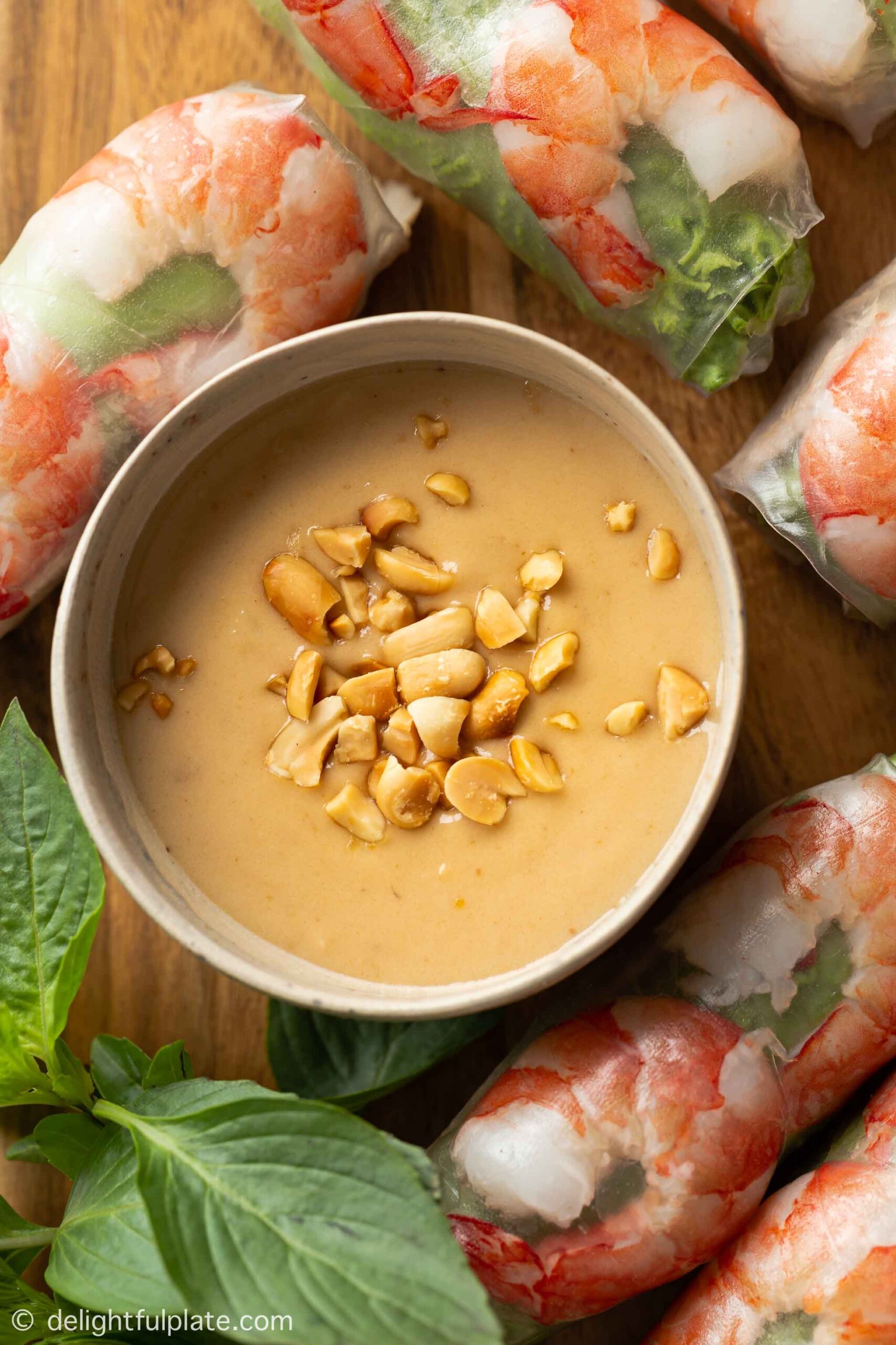 Vietnamese Peanut Sauce Delightful Plate