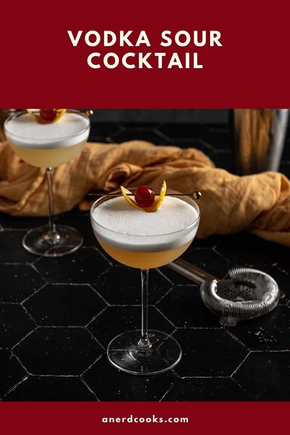 Vodka Sour Vodka Sour Recipe A Nerd Cooks