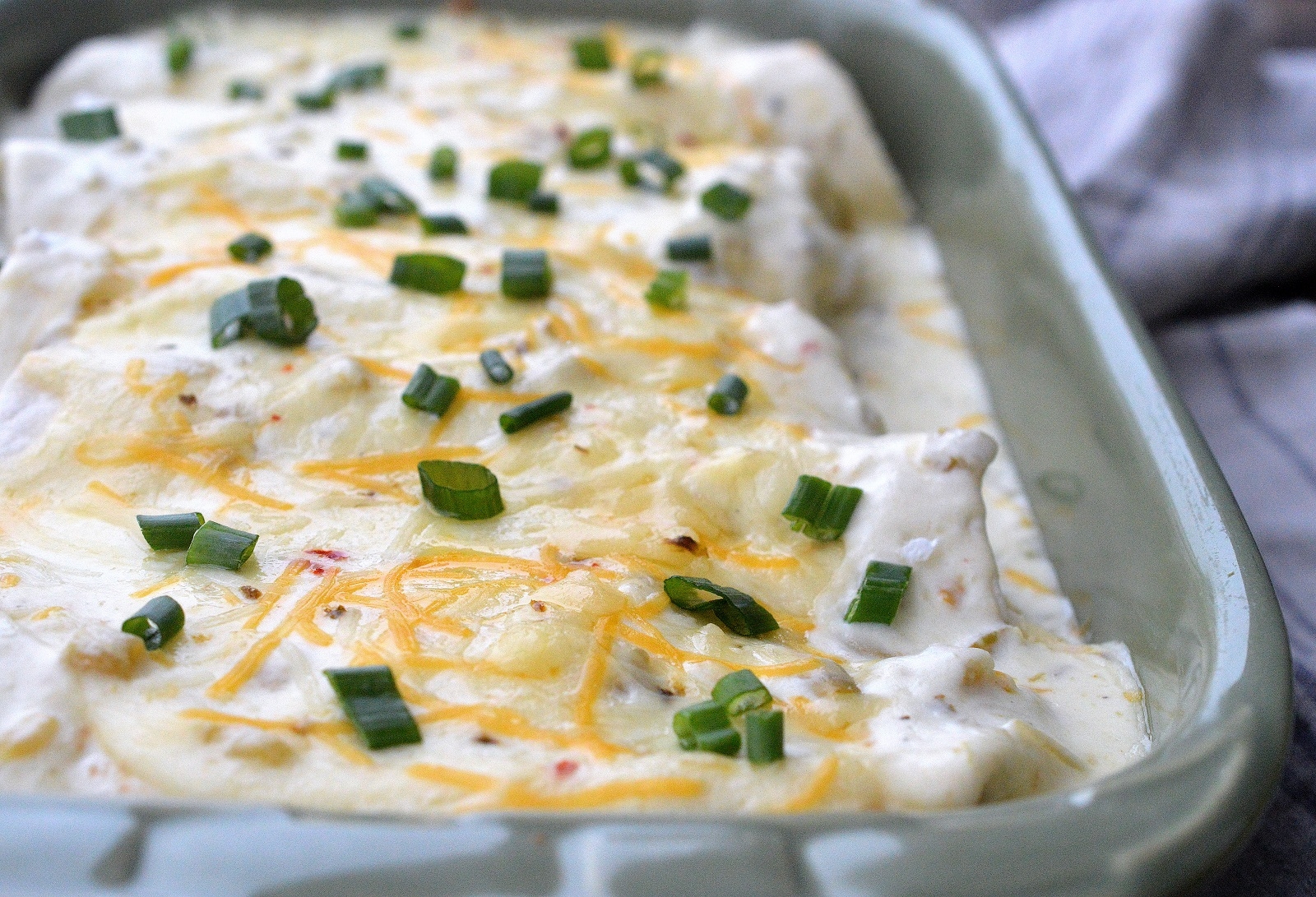 White Chicken Enchiladas Recipe White Chicken Enchiladas Recipe