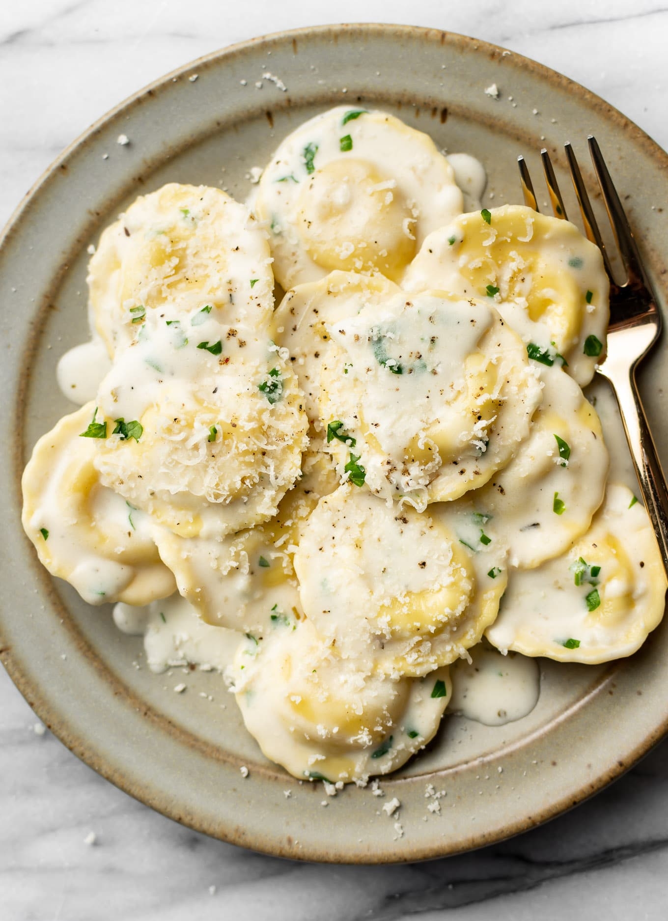 White Wine Cream Sauce For Ravioli Salt Lavender