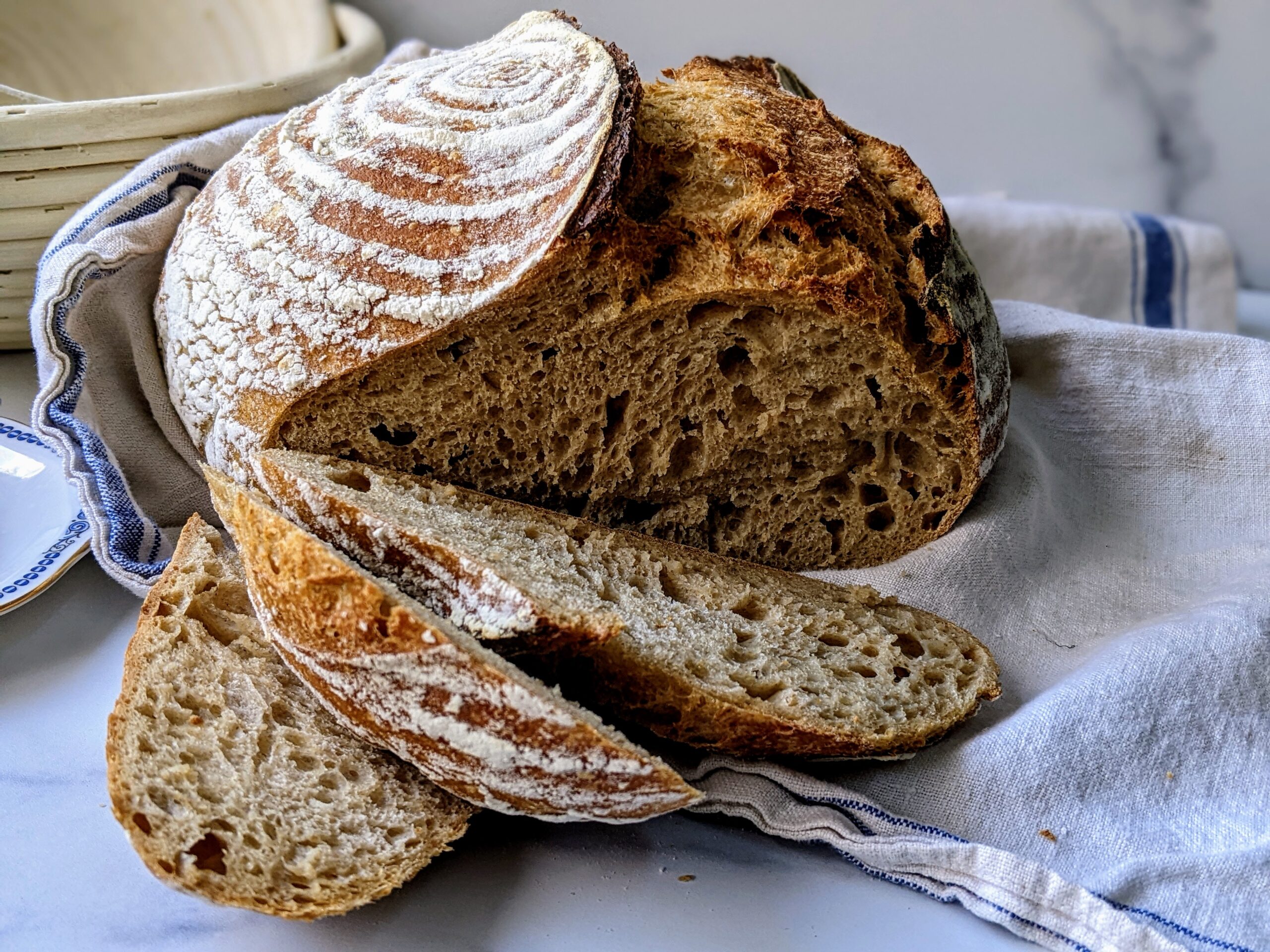 Whole Wheat Honey Sourdough In The Wild Heart Kitchen