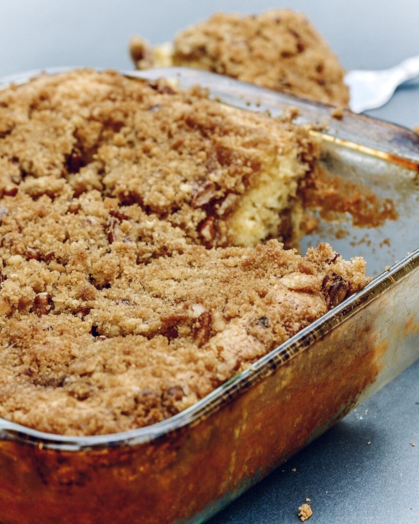 Yellow Cake Mix Coffee Cake The Oven Light