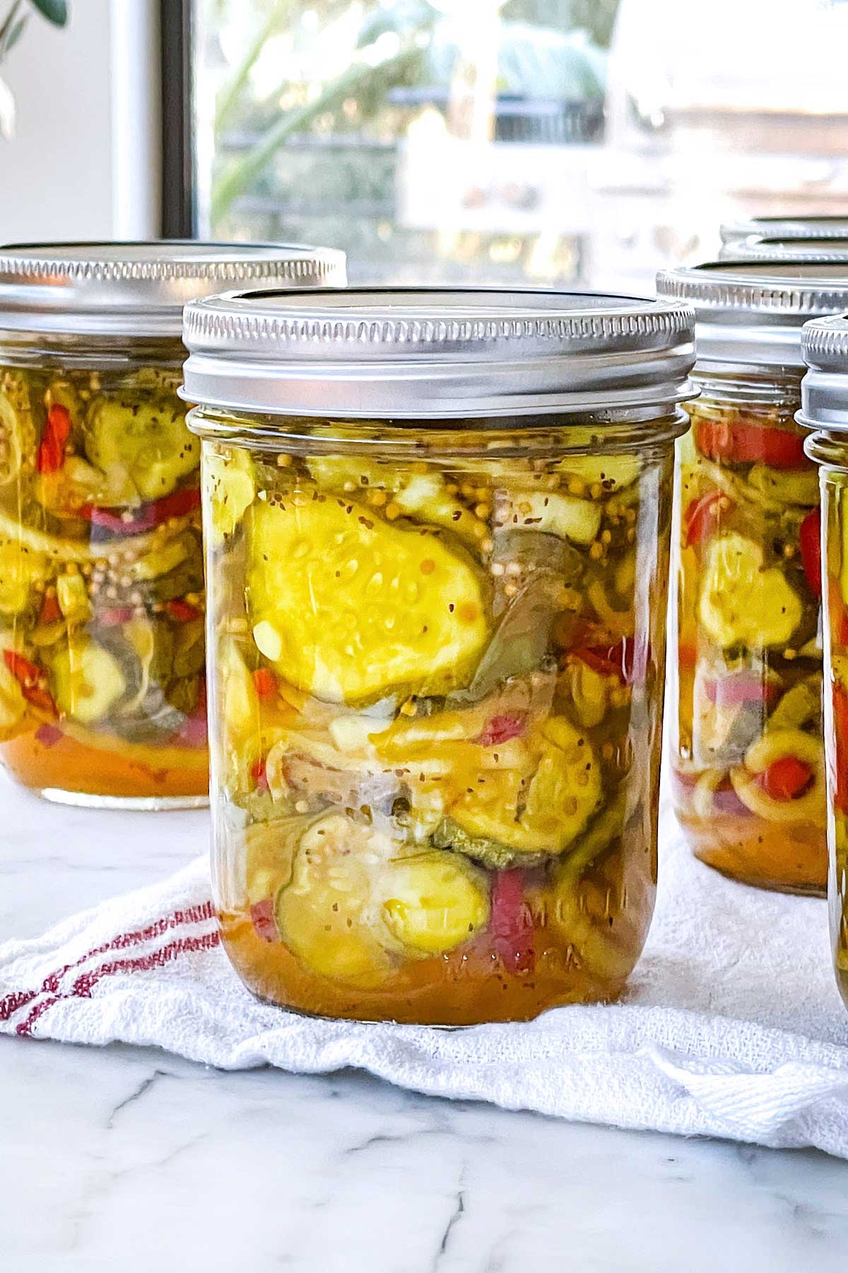 Zesty Bread And Butter Pickles Recipe Foodiecrush