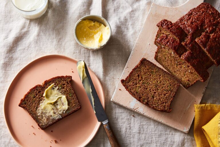 Zucchini Applesauce Bread
